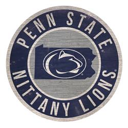 Fan Creations Officially Licensed NCAA Penn State 12" Wood Circle