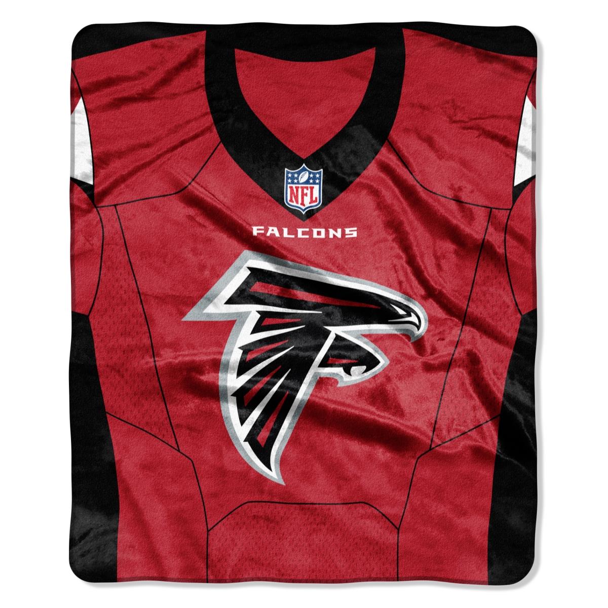 Picture of Atlanta Falcons Blanket 50x60 Raschel Jersey Design