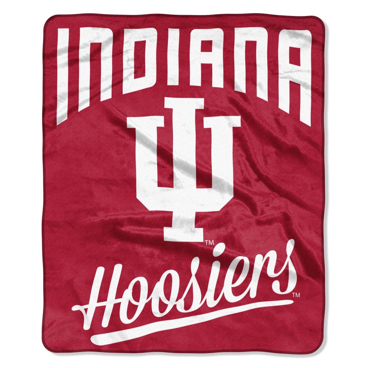Picture of Indiana Hoosiers Blanket 50x60 Raschel Alumni Design