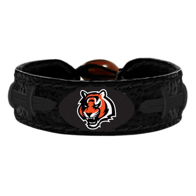 Picture of Cincinnati Bengals Bracelet Team Color Tonal Black Football
