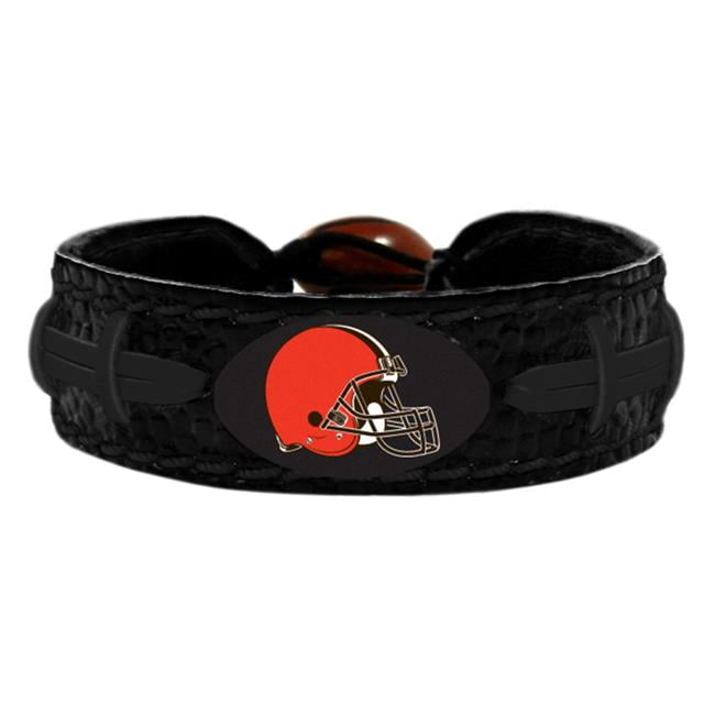 Picture of Cleveland Browns Bracelet Team Color Tonal Black Football