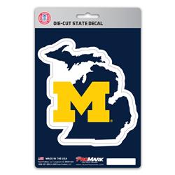 8162090935 Michigan Wolverines State Decal