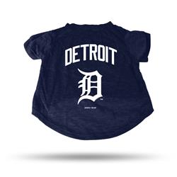 Detroit Tigers Pet Tee Shirt Size L
