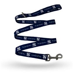 Sparo New York Yankees Double Print Pet Leash - Blue