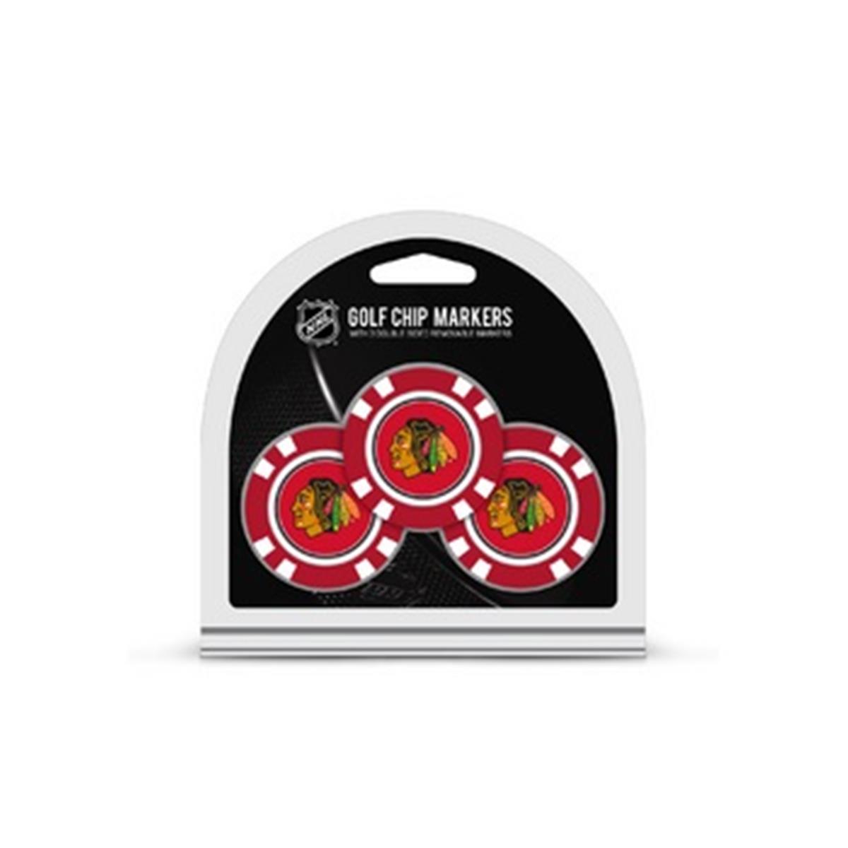 Picture of Chicago Blackhawks Golf Chip with Marker 3 Pack