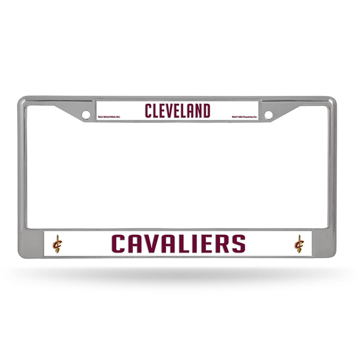Cleveland Cavaliers License Plate Frame Chrome