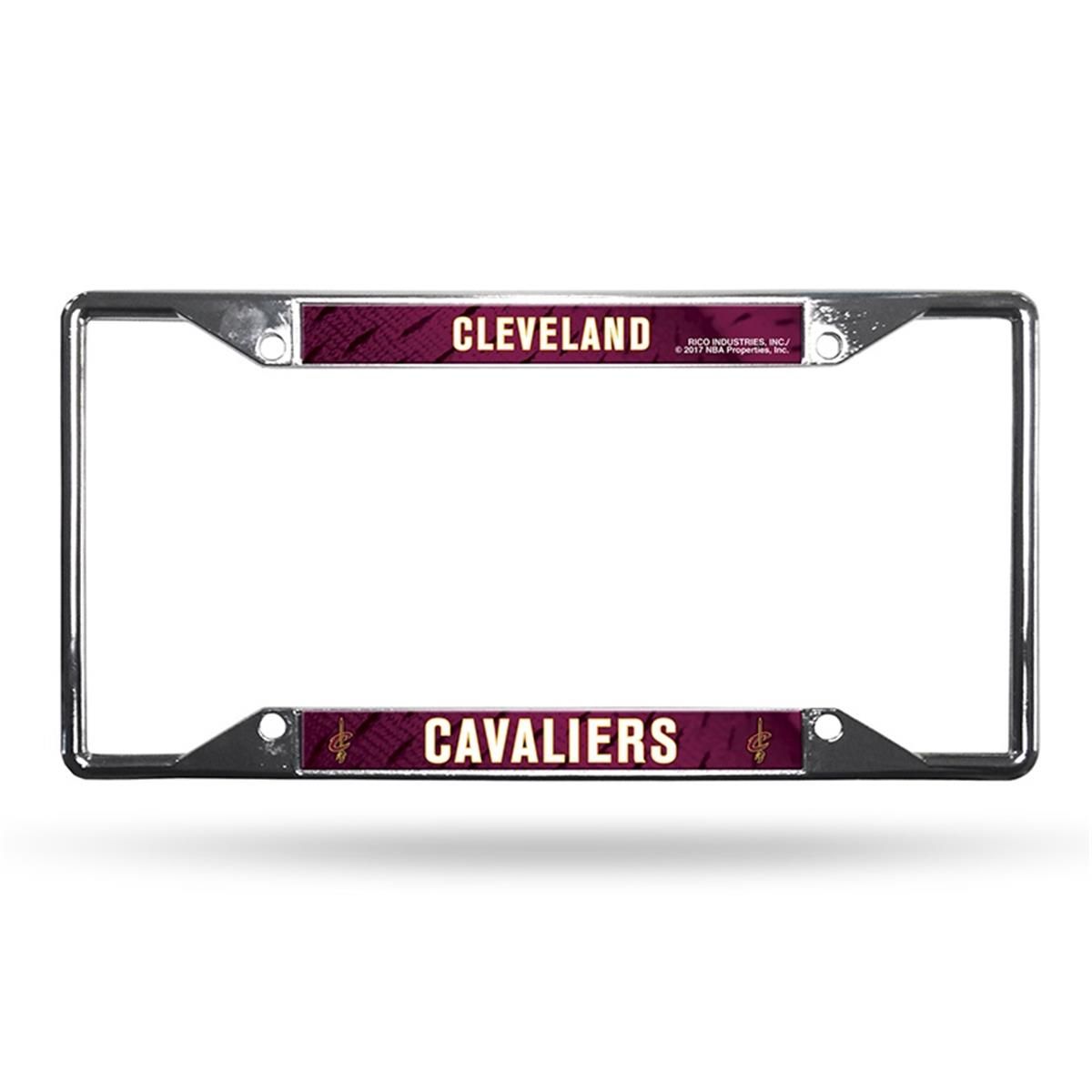 Cleveland Cavaliers License Plate Frame Chrome EZ View