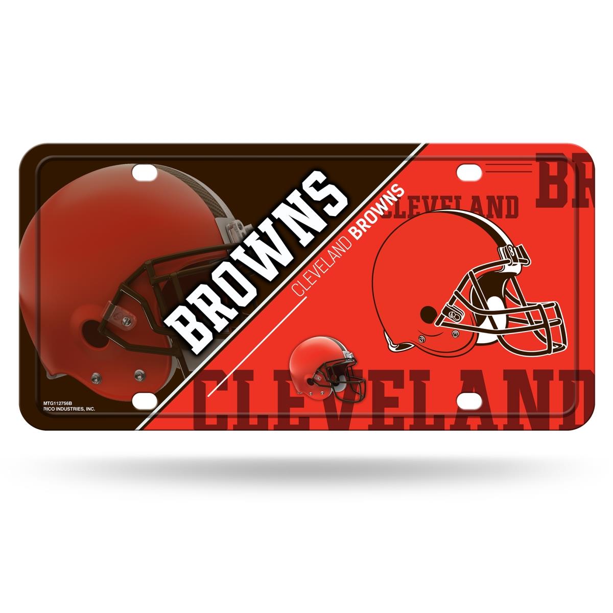 Picture of Cleveland Browns License Plate Metal