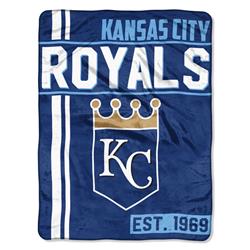 Picture of Kansas City Royals Blanket 46x60 Micro Raschel Walk Off Design