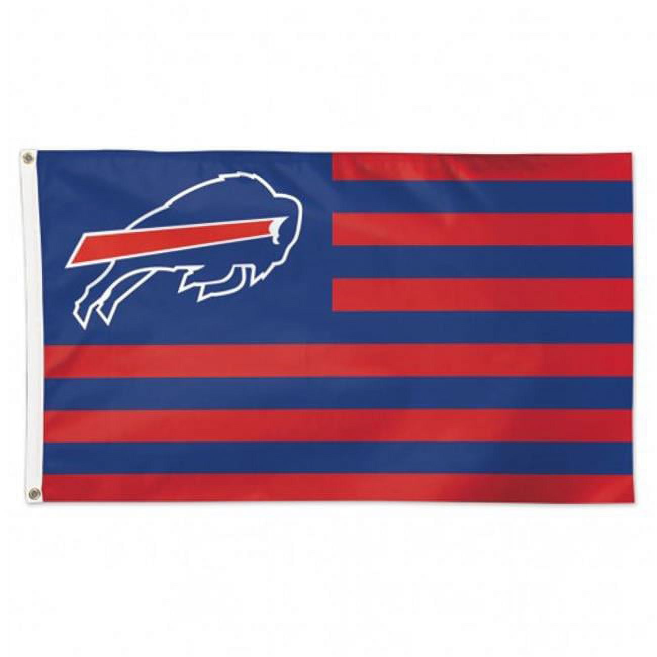 Picture of Buffalo Bills Flag 3x5 Deluxe Americana Design