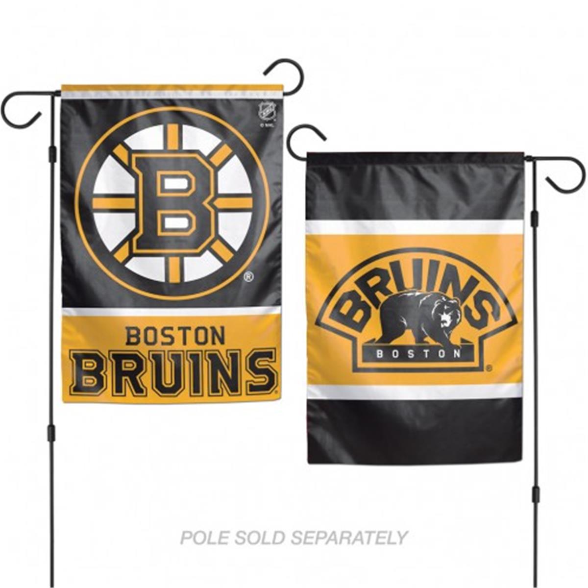 Picture of Boston Bruins Flag 12x18 Garden Style 2 Sided