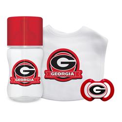 Georgia Bulldogs Baby Gift Set 3 Piece