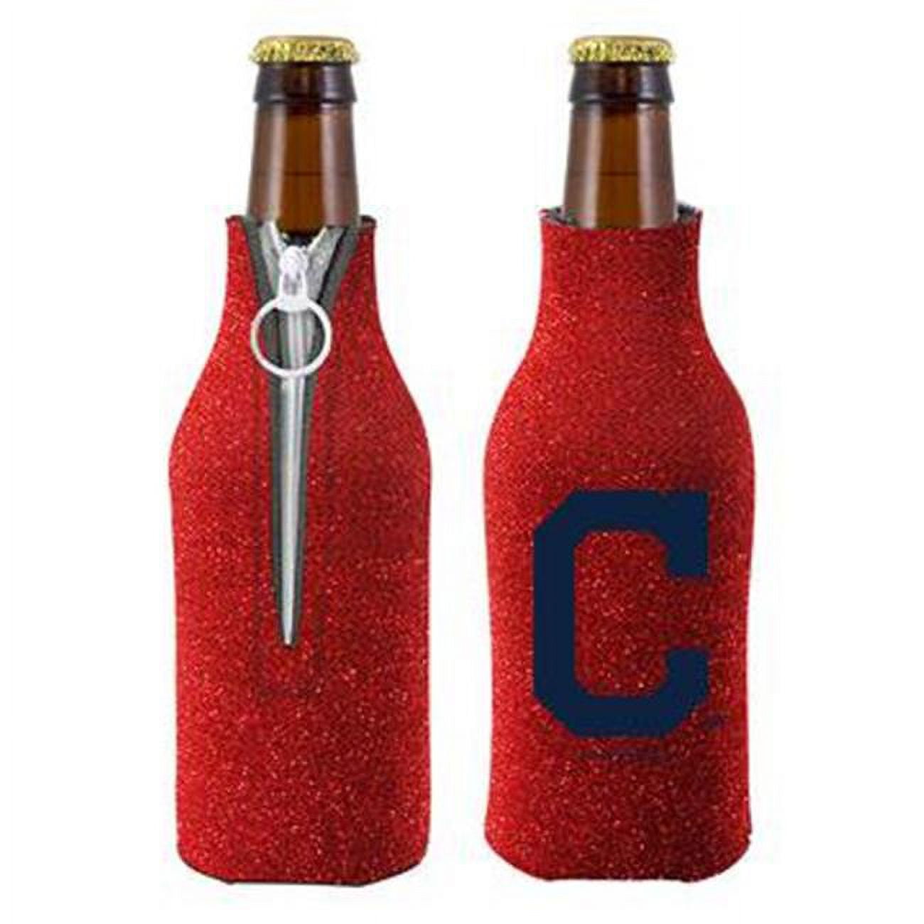 Cleveland Indians  Kaddy Can Holder Glitter Red