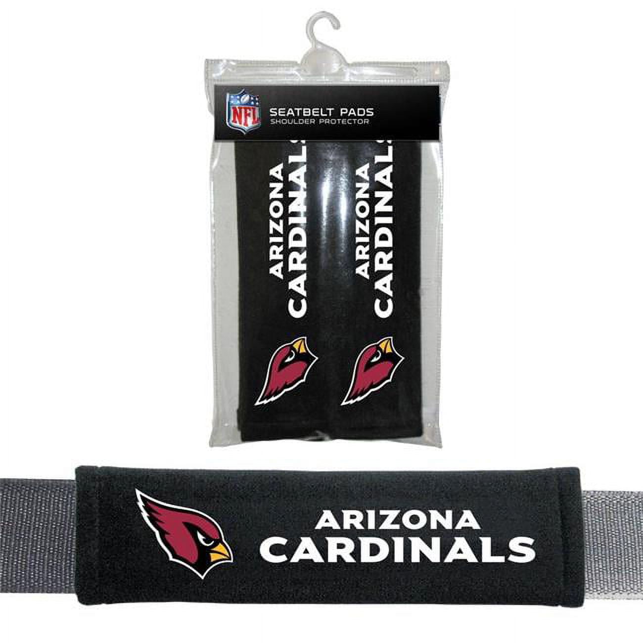 Picture of Arizona Cardinals Seat Belt Pads Velour
