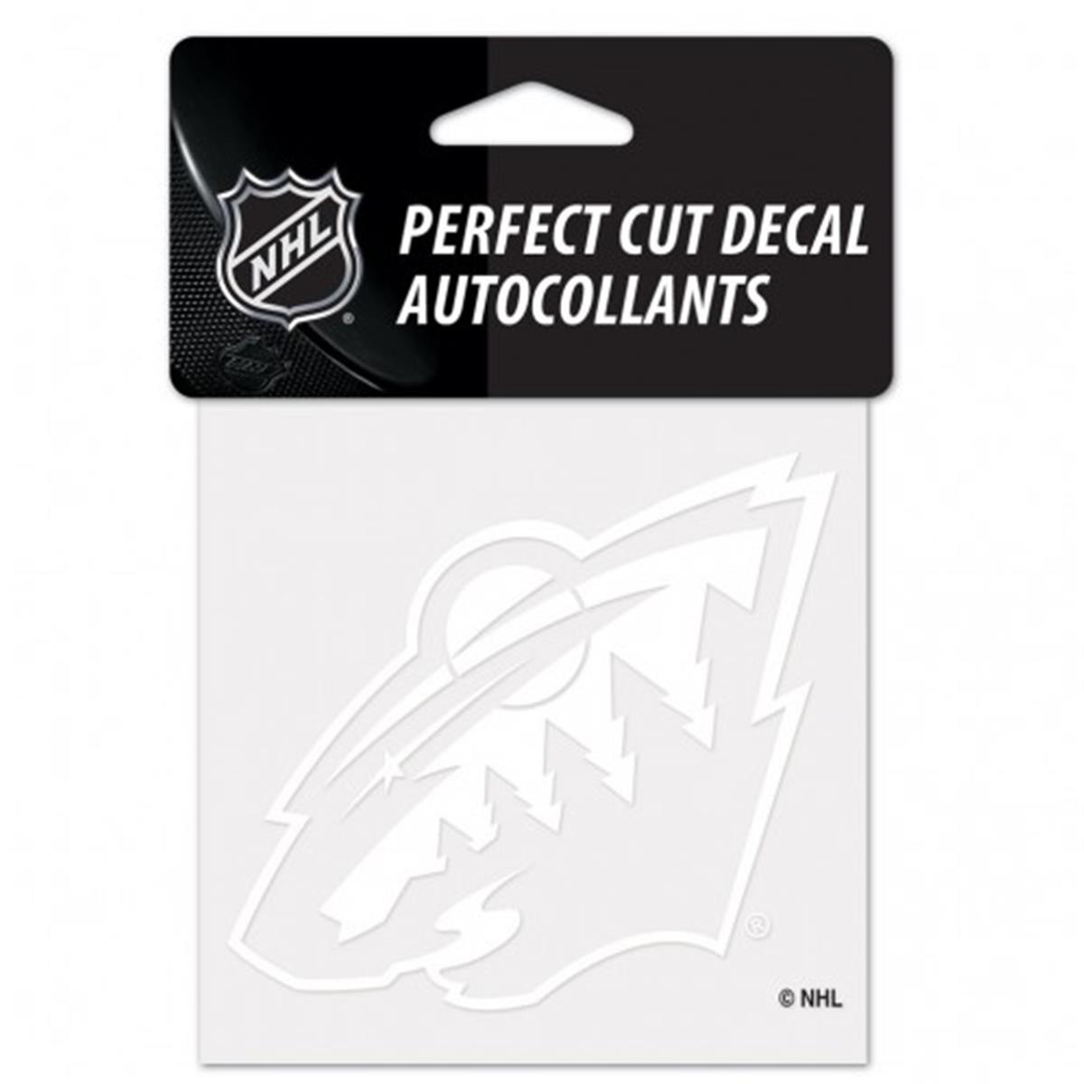 Picture of Minnesota Wild Decal 4x4 Perfect Cut White Special Order