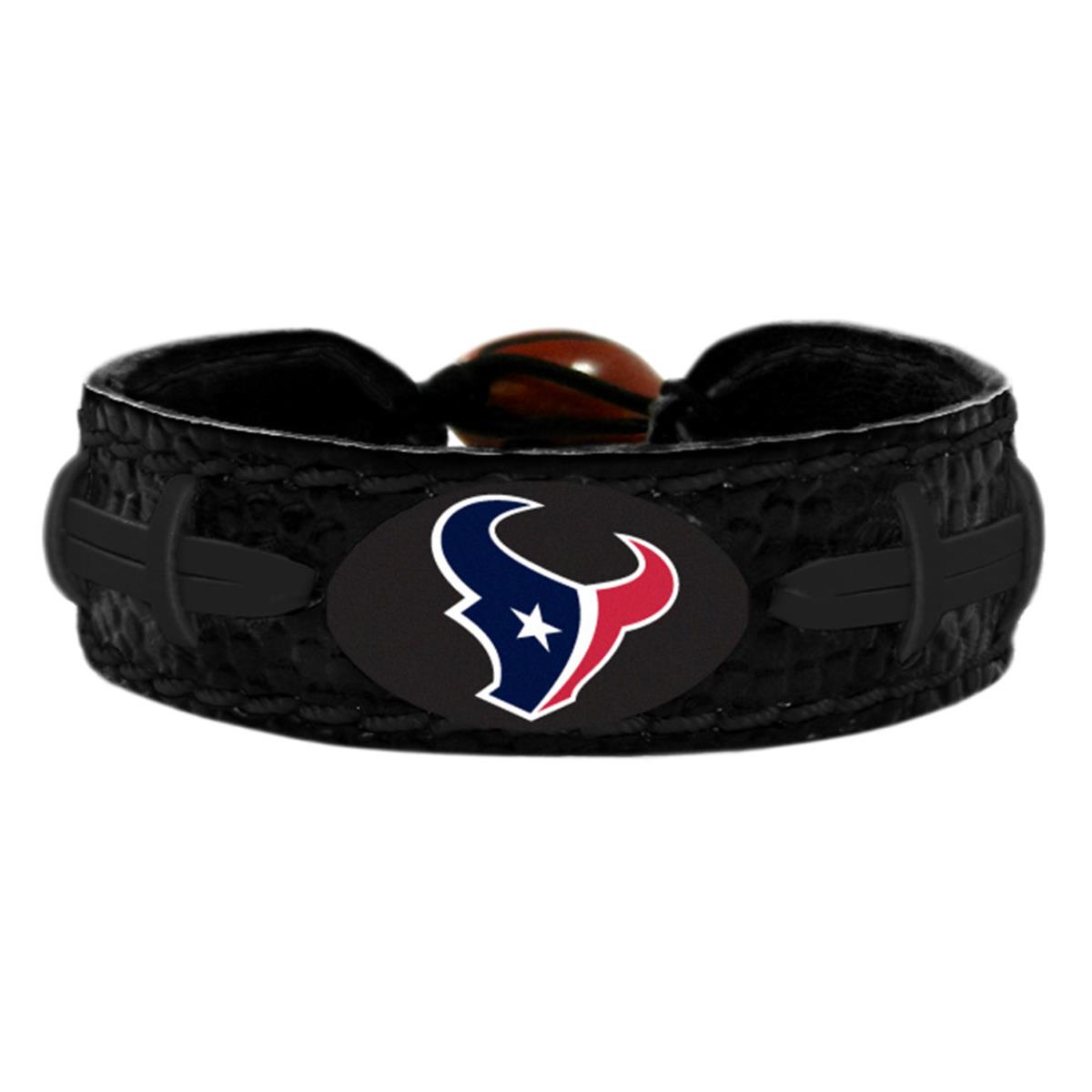 Picture of Houston Texans Bracelet Team Color Tonal Black Football