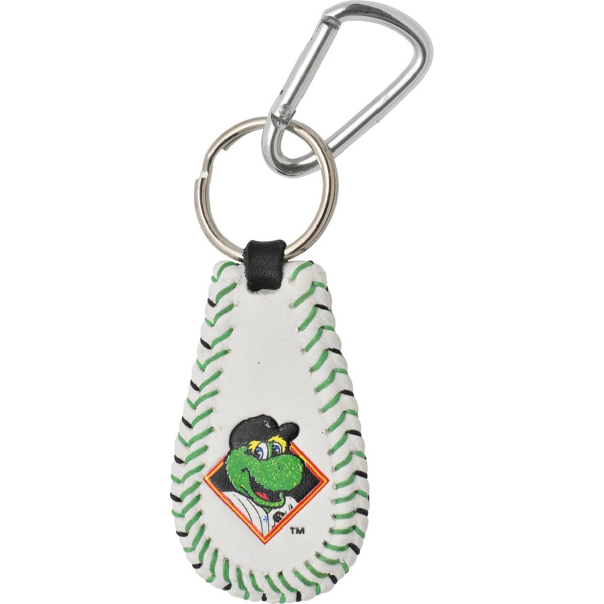Picture of Chicago White Sox Keychain Team Color Baseball Paw Mascot