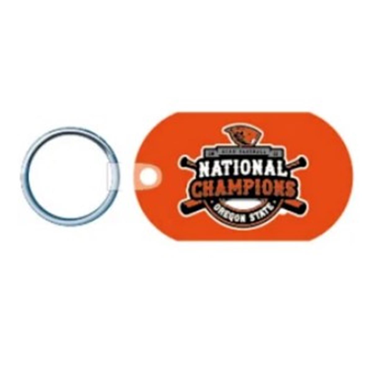 Oregon State Beavers Keychain Classic Baseball