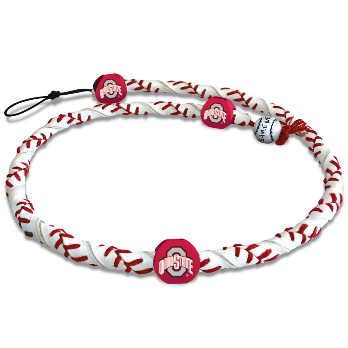 Ohio State Buckeyes Necklace Frozen Rope Classic Baseball