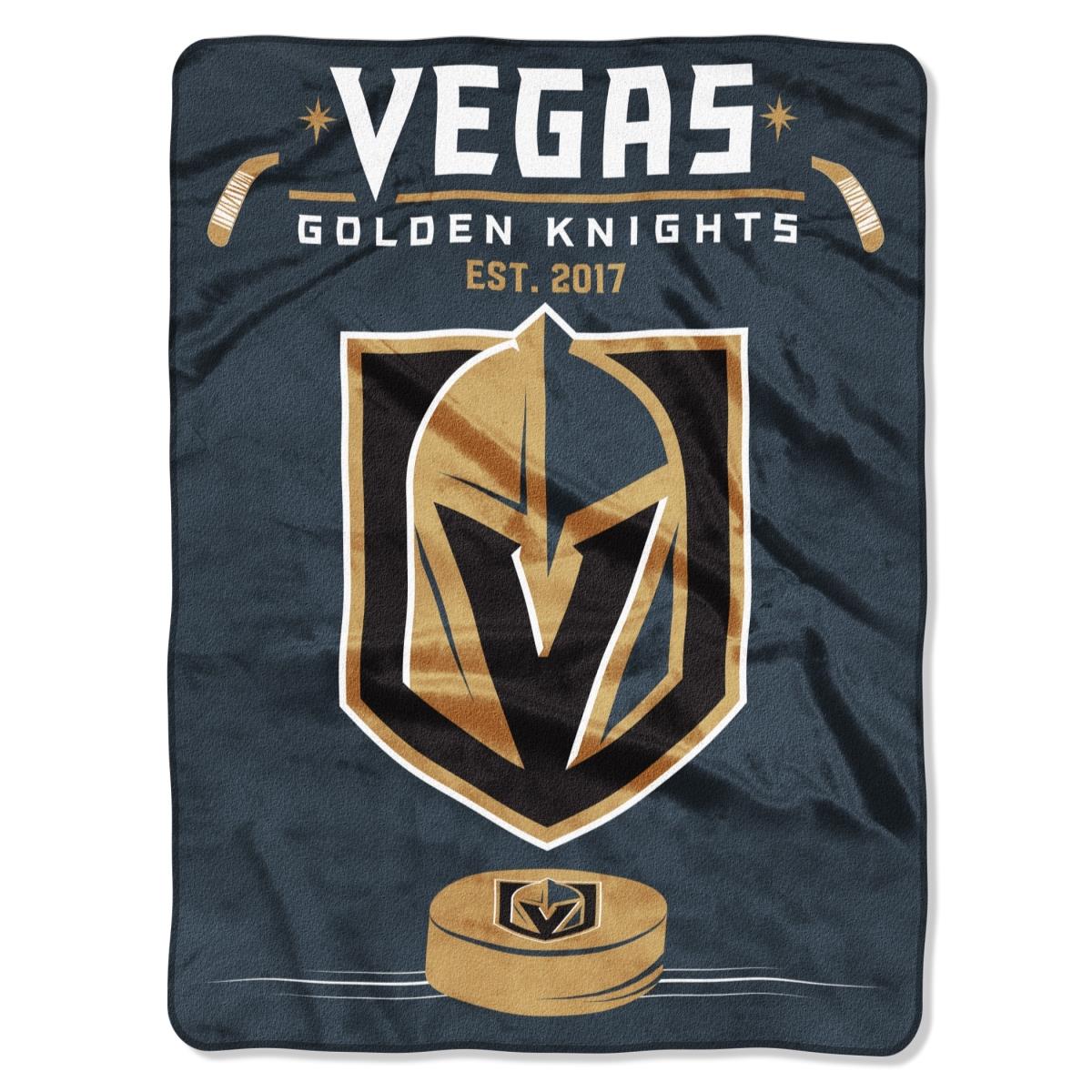 Picture of Vegas Golden Knights Blanket 60x80 Raschel Inspired Design