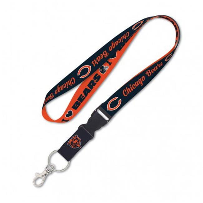 Picture of Chicago Bears Lanyard with Detachable Buckle Heart Design