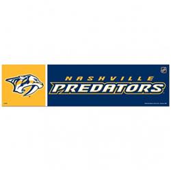 Picture of Nashville Predators Decal 3x12 Bumper Strip Style Special Order
