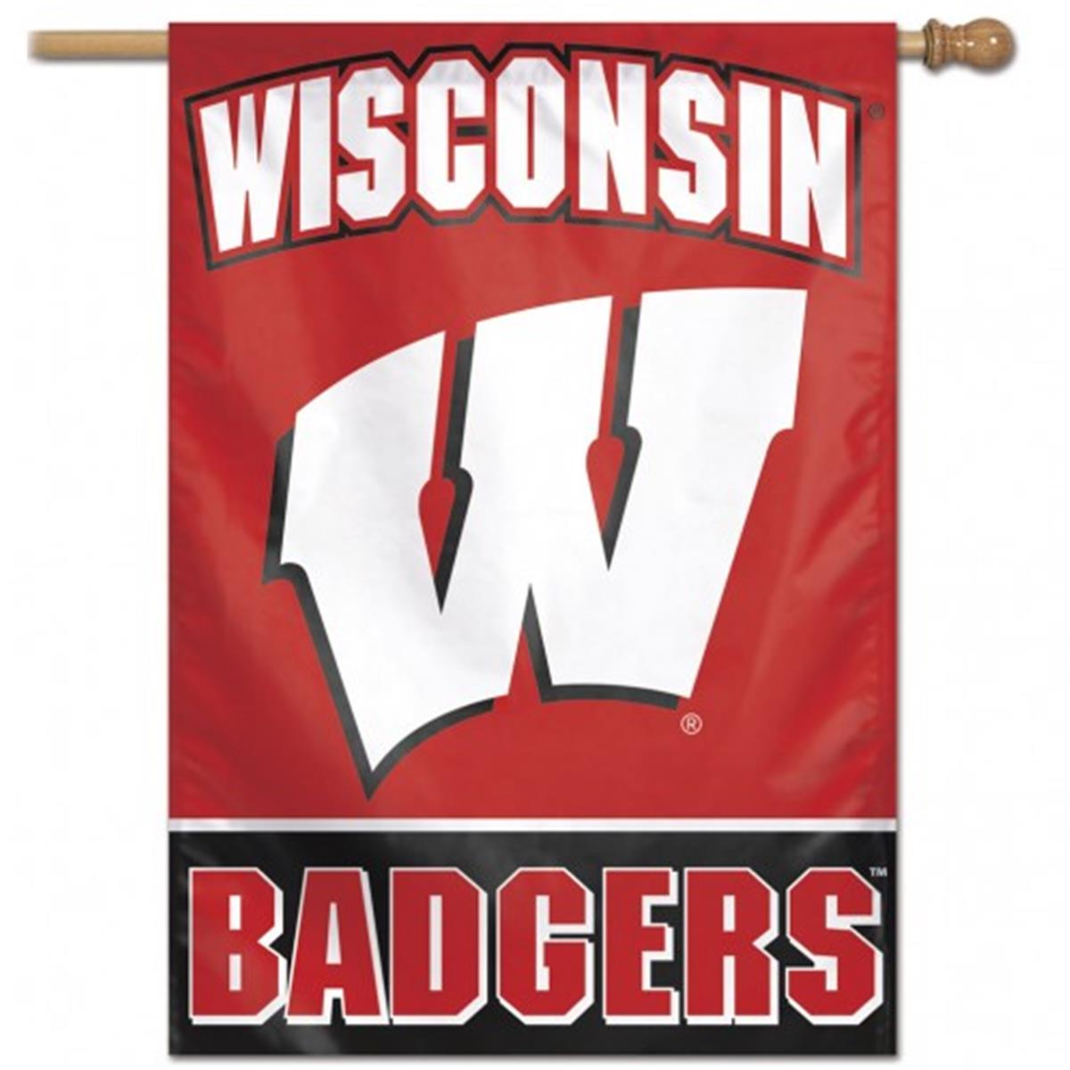 Picture of Wisconsin Badgers Banner 28x40 Vertical