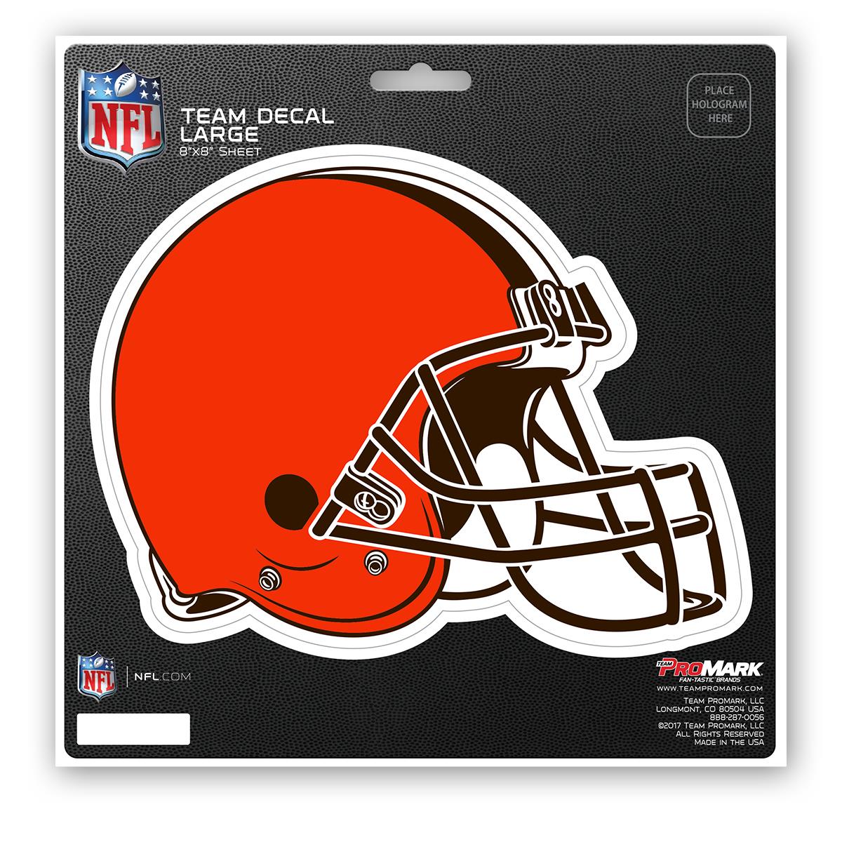 Picture of Cleveland Browns Decal 8x8 Die Cut