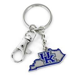 Kentucky Wildcats Keychain State Design Special Order