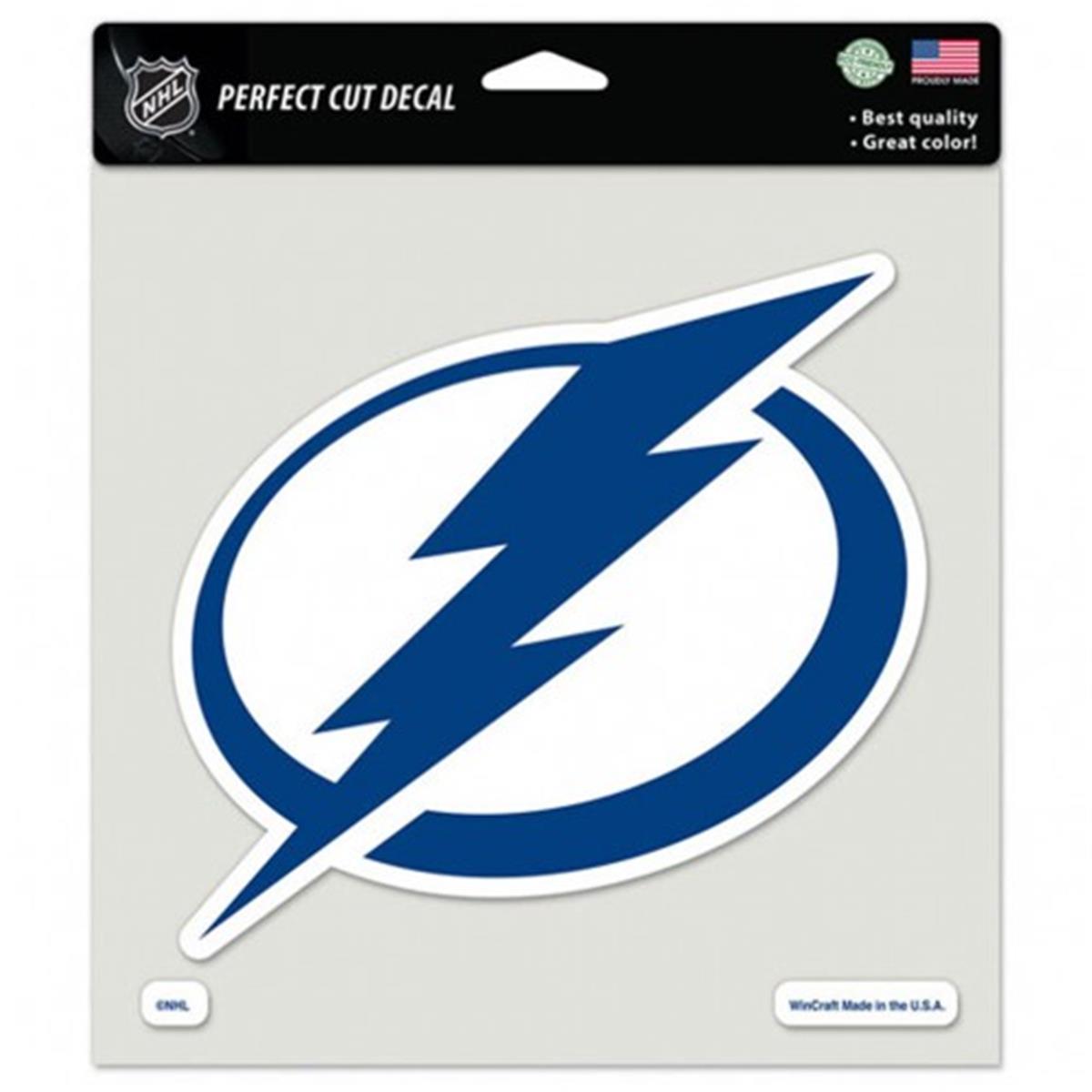 Picture of Tampa Bay Lightning Decal 8x8 Perfect Cut Color Special Order