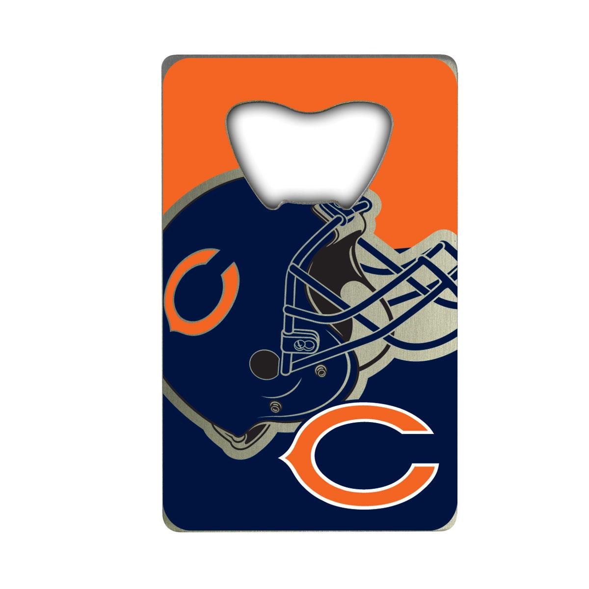 Picture of Chicago Bears Bottle Opener Credit Card Style Special Order