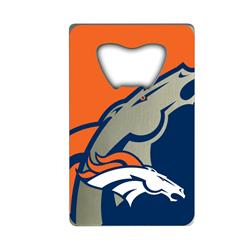Picture of Denver Broncos Bottle Opener Credit Card Style Special Order