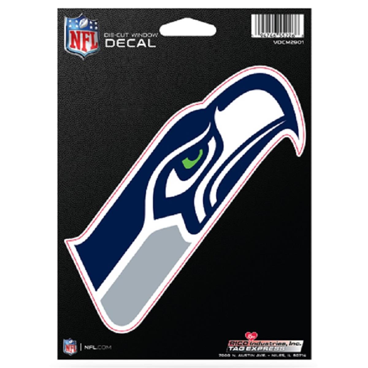 Seattle Seahawks Decal Die-Cut Medium Special Order