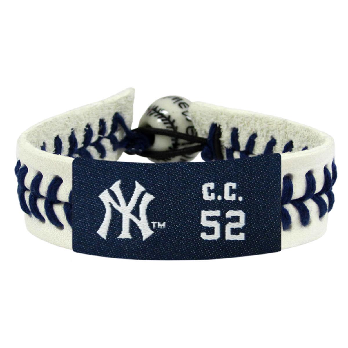 Genuine Baseball CC Sabathia New York Yankees Bracelet