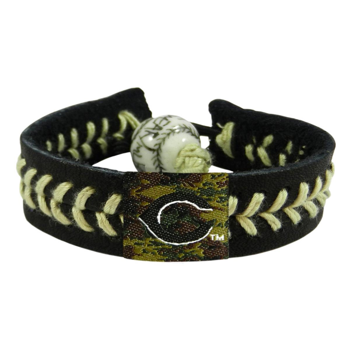 Baseball Camo Cincinnati Reds Bracelet