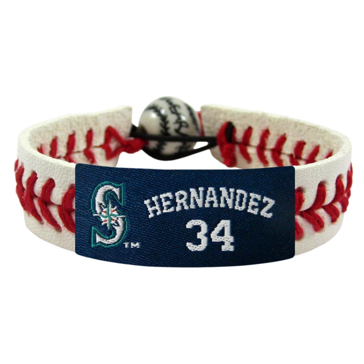 Classic Baseball Felix Hernandez Seattle Mariners Bracelet