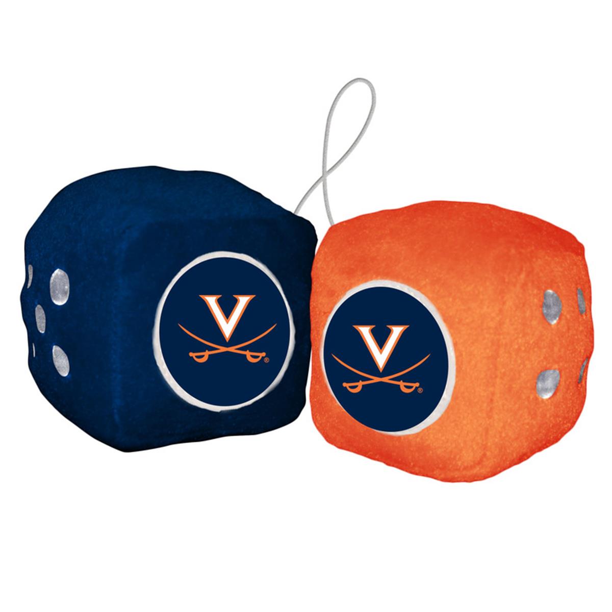 Virginia Cavaliers Fuzzy Dice