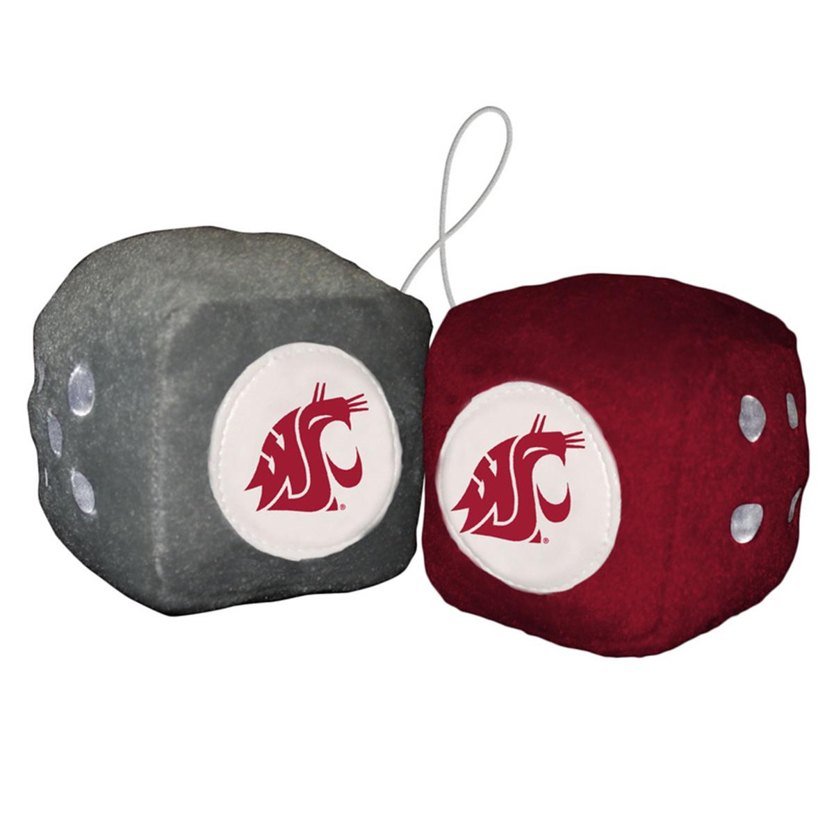 Washington State Cougars Fuzzy Dice