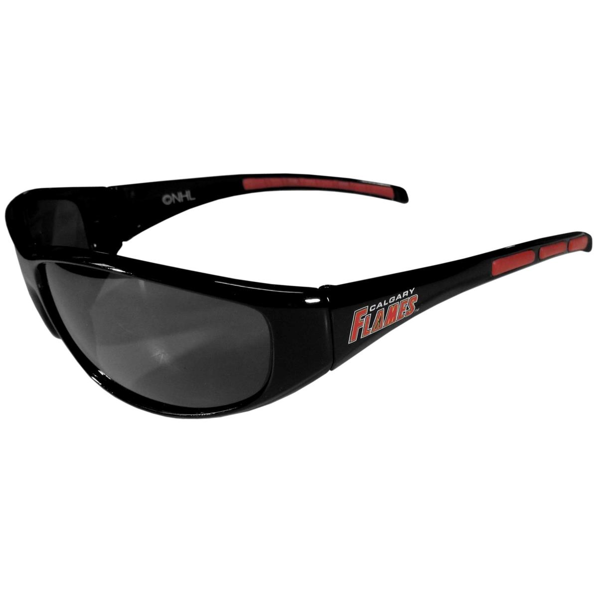Picture of Calgary Flames Sunglasses Wrap Style Special Order