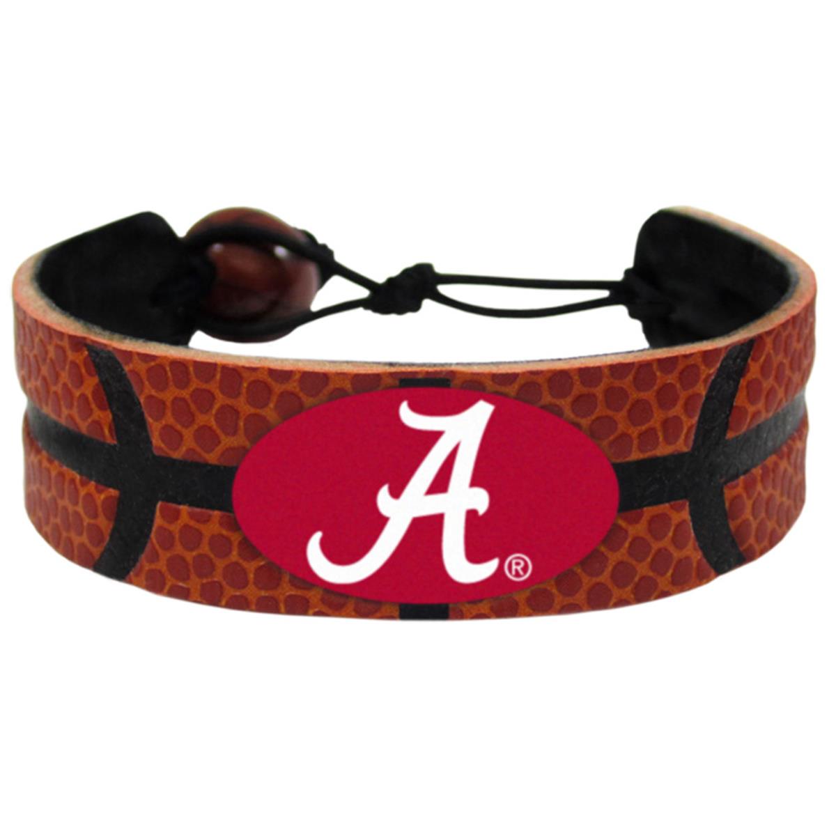 Picture of Alabama Crimson Tide Bracelet Classic Basketball A Logo