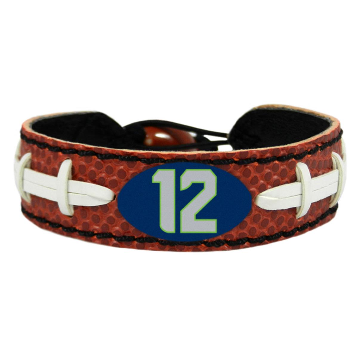 Seattle Seahawks Bracelet Classic Football 12th Man Design
