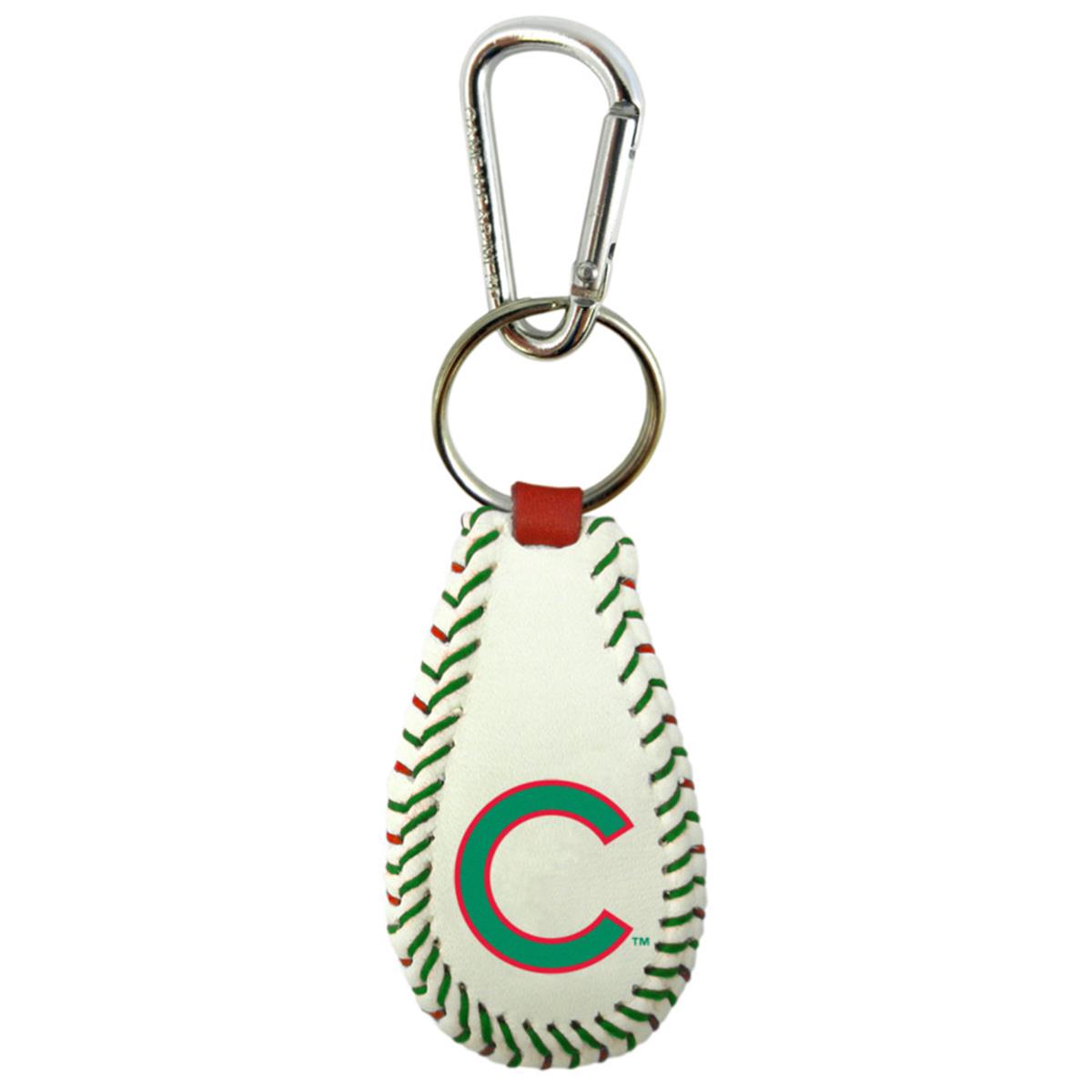 Picture of Chicago Cubs Keychain Baseball Holiday Design