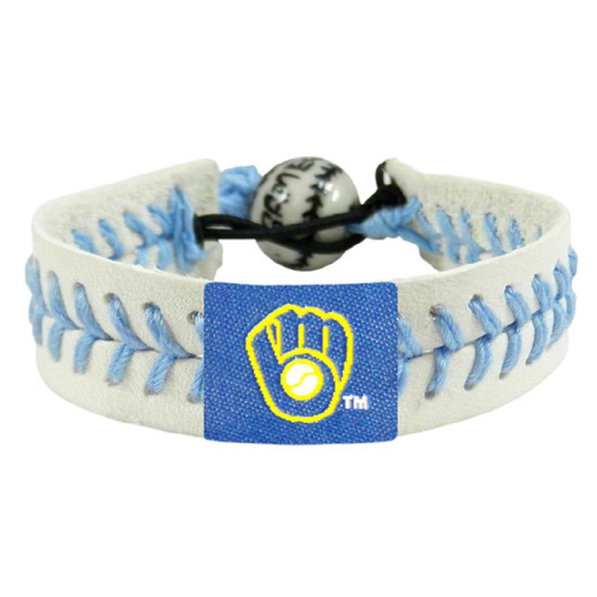 Genuine Baseball Retro Logo Milwaukee Brewers Bracelet