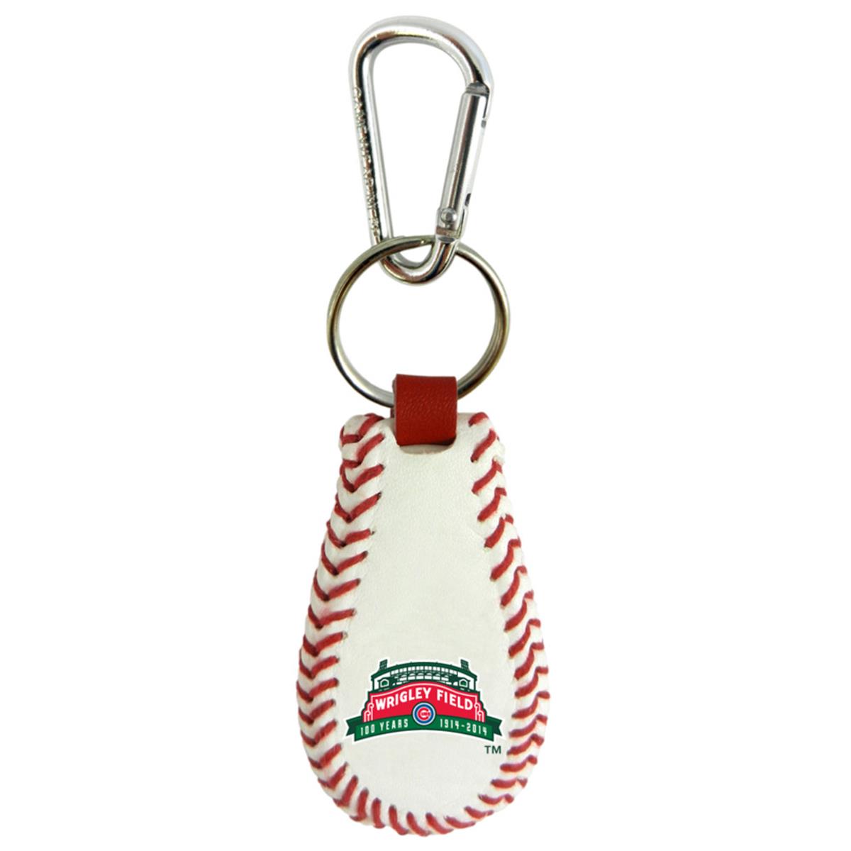 Picture of Chicago Cubs Keychain Classic Baseball Wrigley Field 100 Years