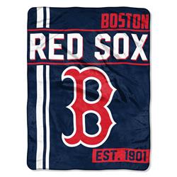 Picture of Boston Red Sox Blanket 46x60 Micro Raschel Walk Off Design
