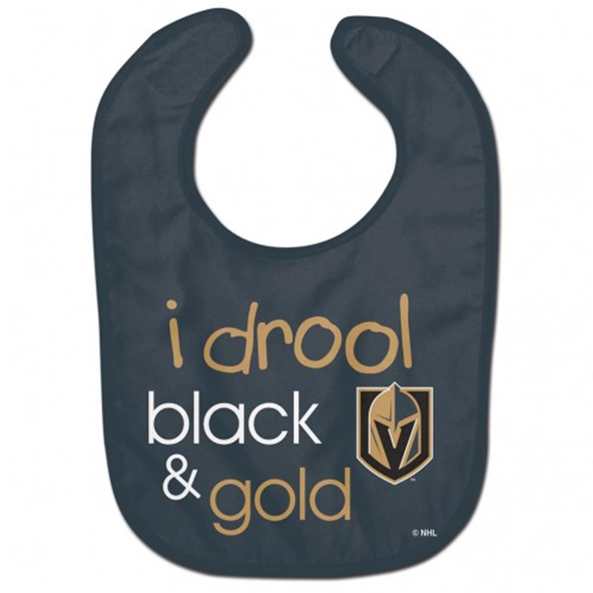 Picture of Vegas Golden Knights Baby Bib All Pro Style I Drool Design