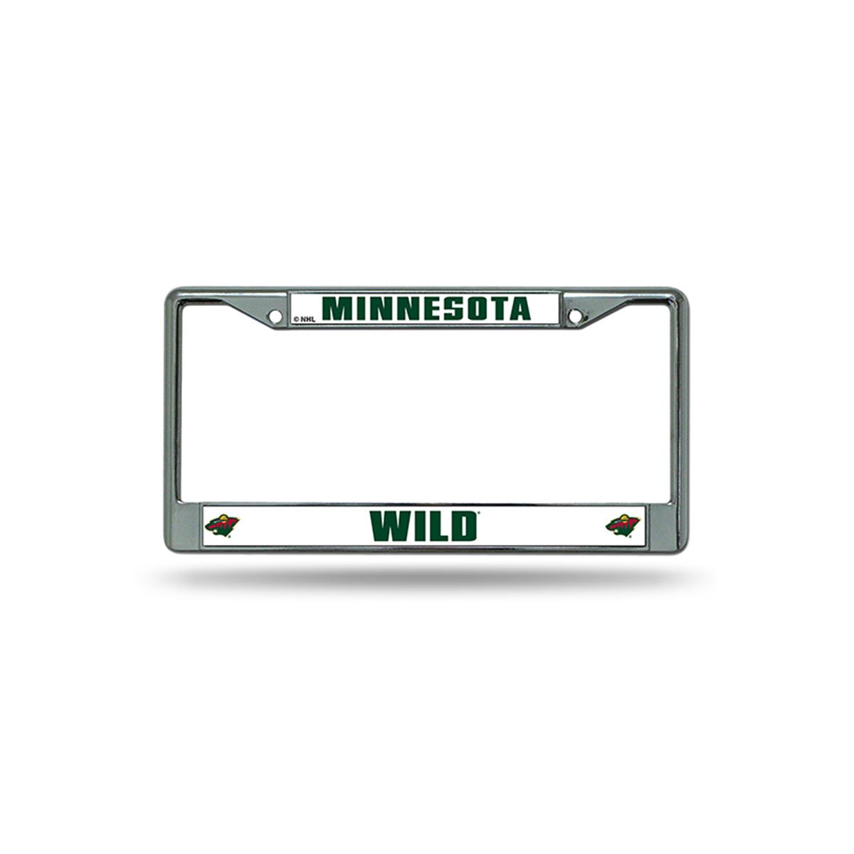 Minnesota Wild License Plate Frame Chrome Special Order