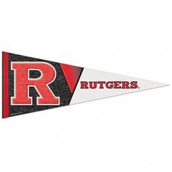 Rutgers Scarlet Knights Pennant 12x30 Premium Style