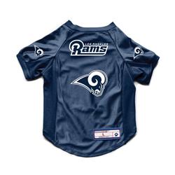 Los Angeles Rams Pet Jersey Stretch Size Big Dog