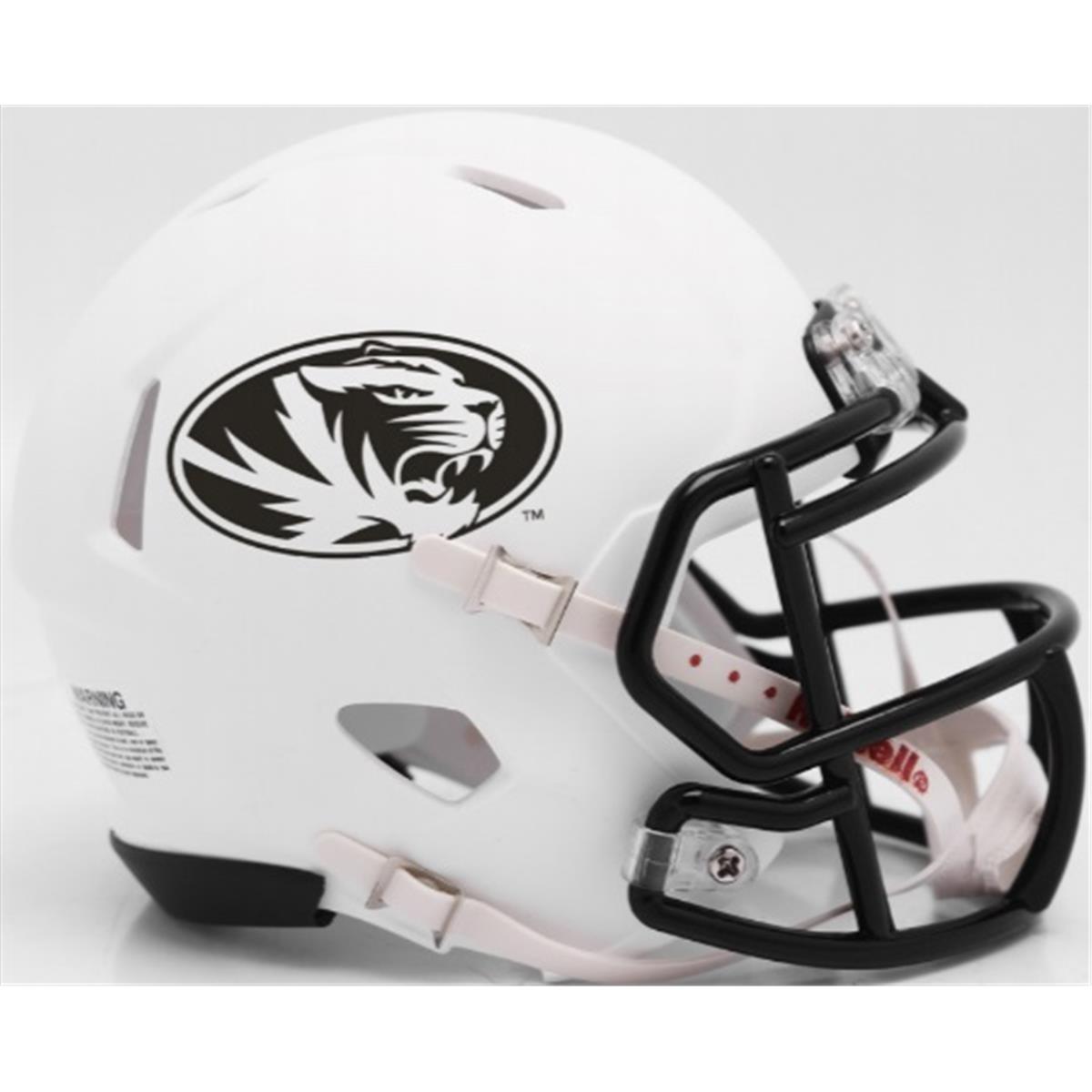 Missouri Tigers Helmet  Replica Mini Speed Style Matte White